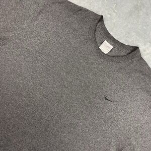 Vintage Nike Shirt Mens Size XL Grey Y2K Essential Mini Swoosh Gray Tag‎ Skater